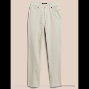 Banana Republic High Waist Straight Jeans
